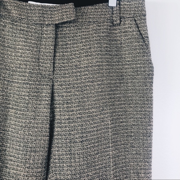 Diane Von Furstenberg Metallic Gold Crop Pants - Picture 2 of 8